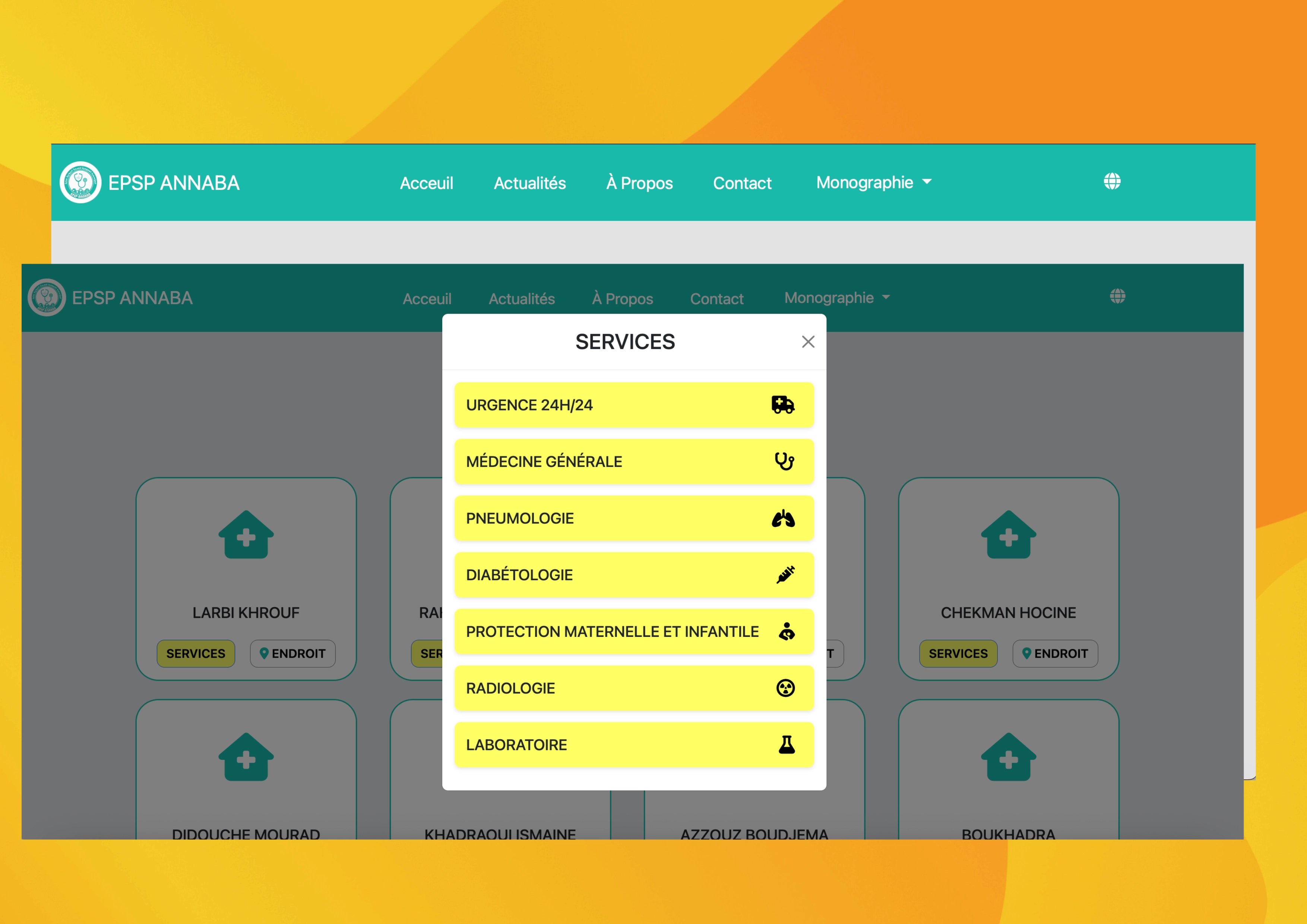 The Clinic Website - Contact Form